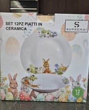 Servizio 12 piatti colorati