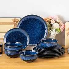 Set piatti blu gres servizio